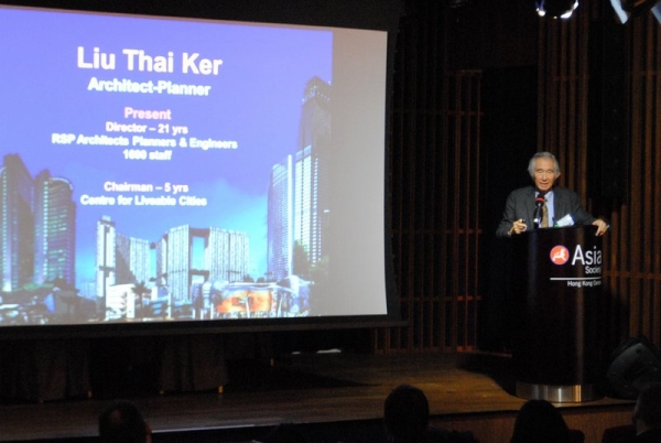 Thai Ker Liu of RSP Architects and Engineers delivered a keynote address at the Forum. 