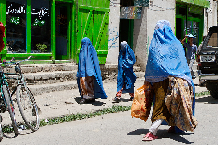 islamic quotes about women. Muslim women in Kabul.