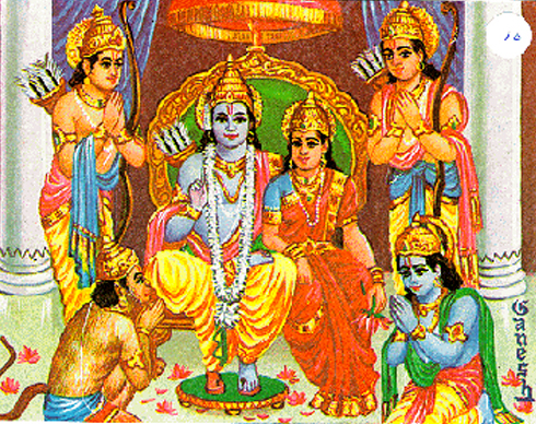 rama and sita. The Ramayana is an all-popular