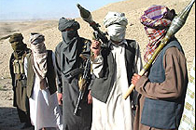 Taliban fighters in Zabul