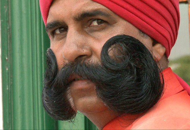 Photo And Video Of The Day The Ultimate Handlebar Moustache Asia