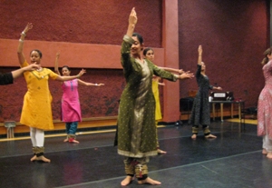 The Chitresh Das Dance Company performs kathak in San Francisco on Sept. 15, 2008. 