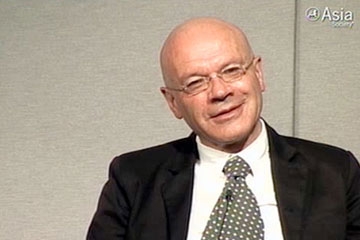 Martin Jacques at Asia Society's New York Center on Nov. 11, 2009. 