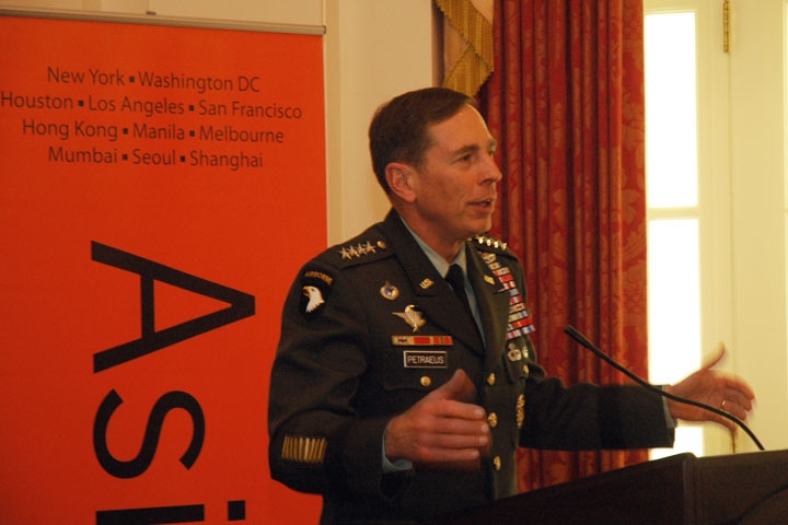 General David Petraeus emphasizes the importance of educational exchanges as a tool for countering extremism. (2 min., 14 sec.)(Photo: Aditya Bannerjee/Asia Society Washington Center)