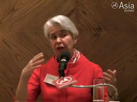 Smith College President Carol Christ addresses the importance of achieving a work-life balance in Hong Kong on Nov. 15, 2010. (1 min., 25 sec.)
