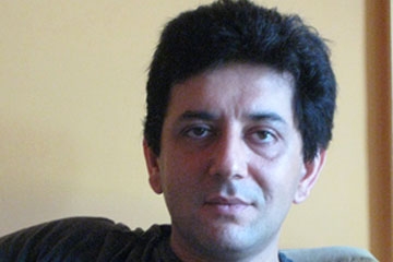 Ali Dayan Hasan, at home in Lahore, summer 2011.