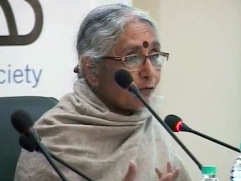 Aruna Roy argues for managed, nuanced dissent as a necessary part of any democratic society, particularly one as big and pluralistic as India, in New Delhi on Jan. 13, 2012. (5 min., 16 sec.)
