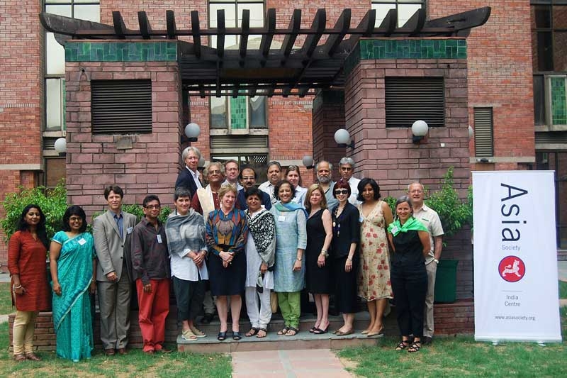 Participants in Asia Society's three-day conference on Indo-U.S. cultural collaboration in New Delhi from June 25-27, 2011. (Asia Society India Centre)