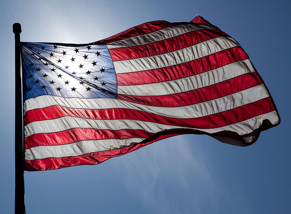 The American flag. (Jnn13/Wikimedia Commons)