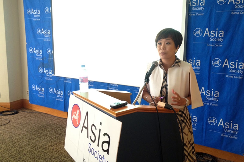 Jade Chung, HR managing director of GE Korea, in Seoul on July 17, 2012