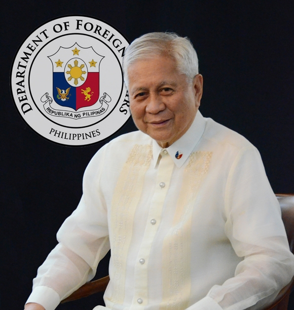 Albert de Rosario, Secretary of Foreign Affairs for The Philippines (Consulate of the Philippines)