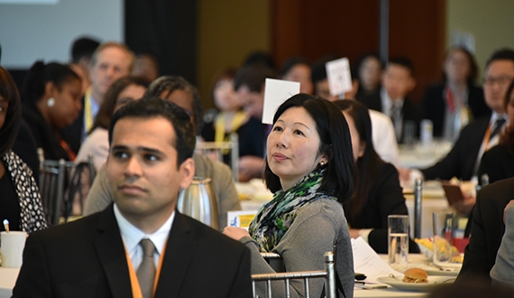 Attendees for the 2016 Diversity Leadership Forum listen to insights on the importance and power of a diverse workforce. (Ed Haas/Asia Society)