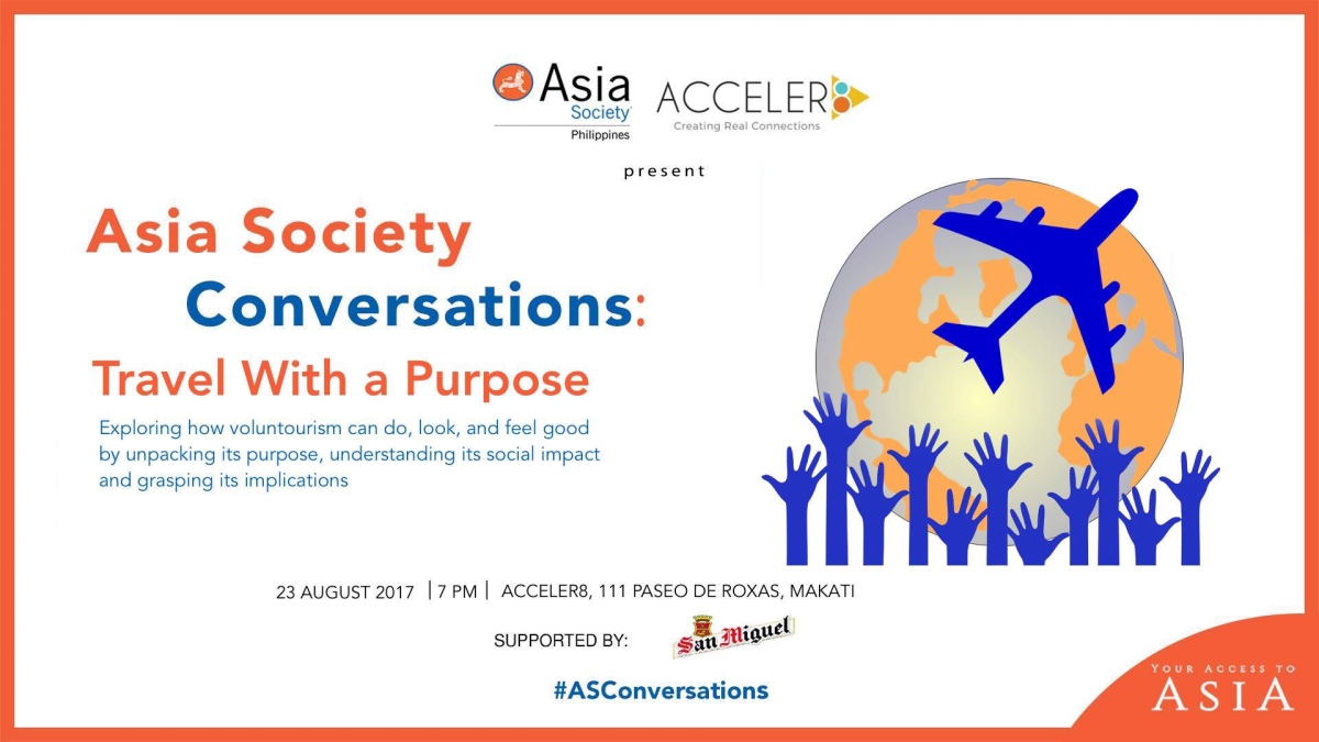 ASC Travel With A Purpose | 23 August | 7 PM | Acceler8