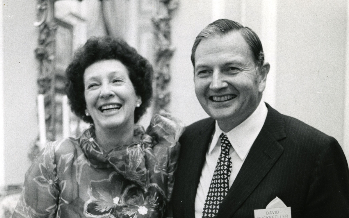 Peggy and David Rockefeller