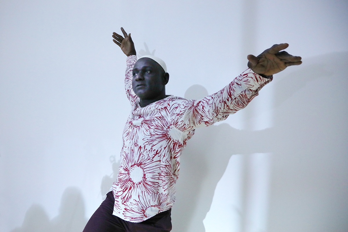 Souleymane Badolo performs Fragility at Asia Society