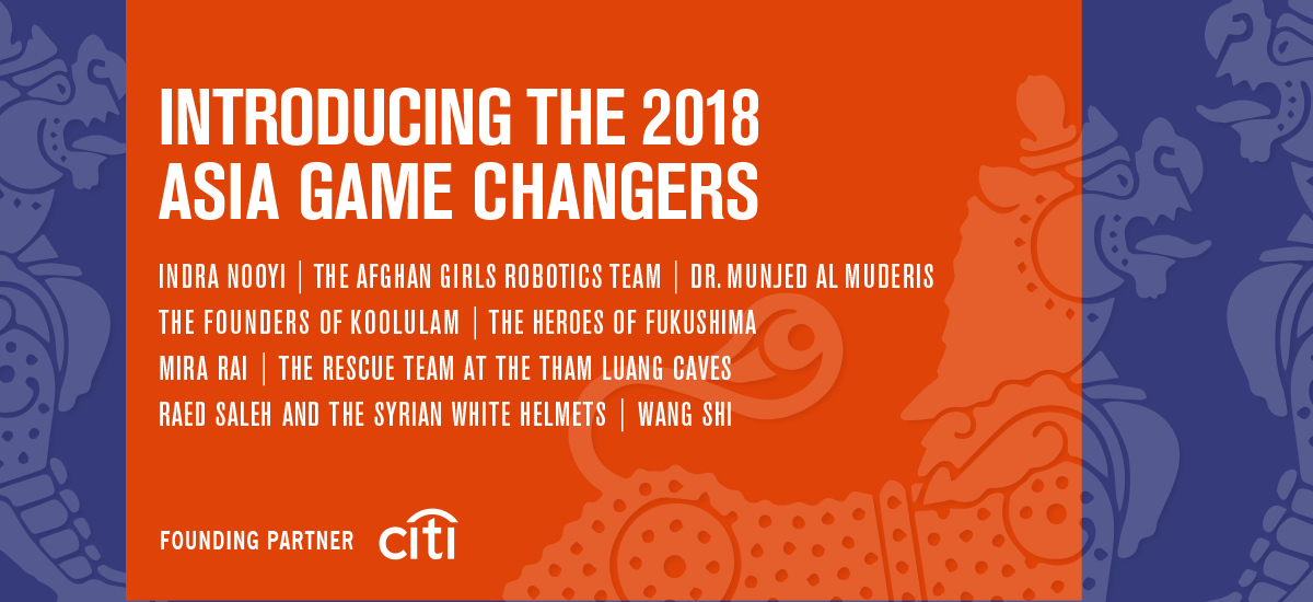 Asia Game Changers 2018