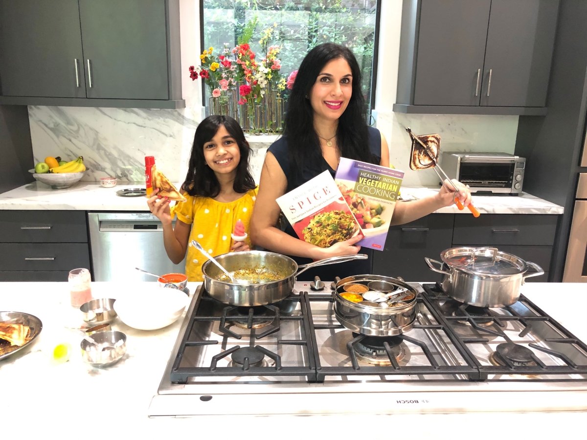 Kids - Let's Cook! with Shubhra Ramineni and Daughter