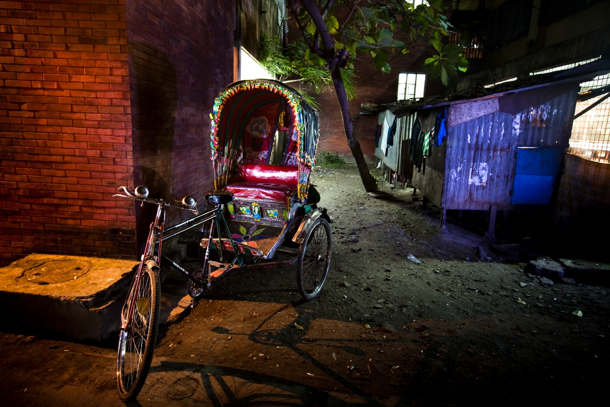 Rickshaw by Shahidul Alam