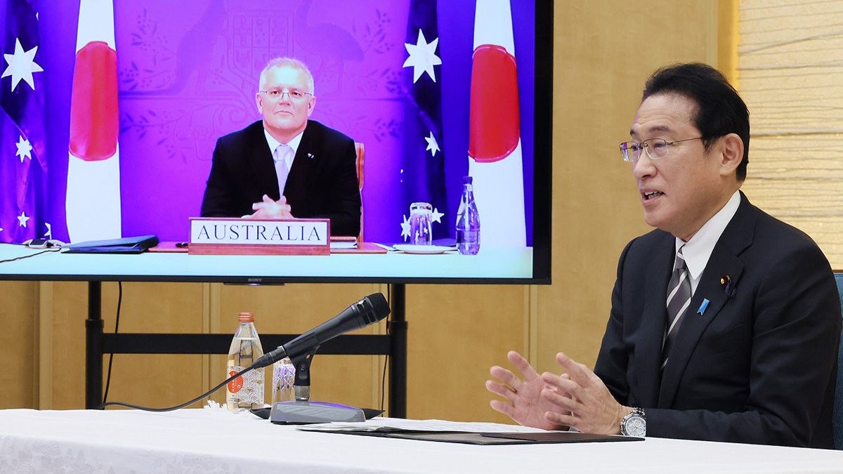 Australia-Japan Defence Pact Signing - Office of the President of Japan