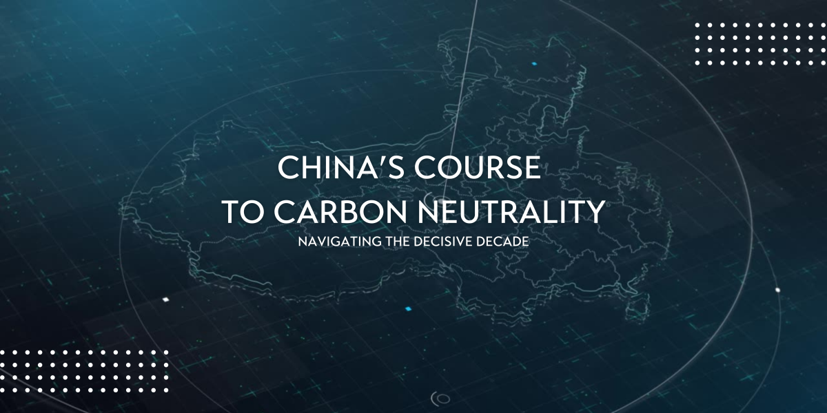 China climate and energy policies