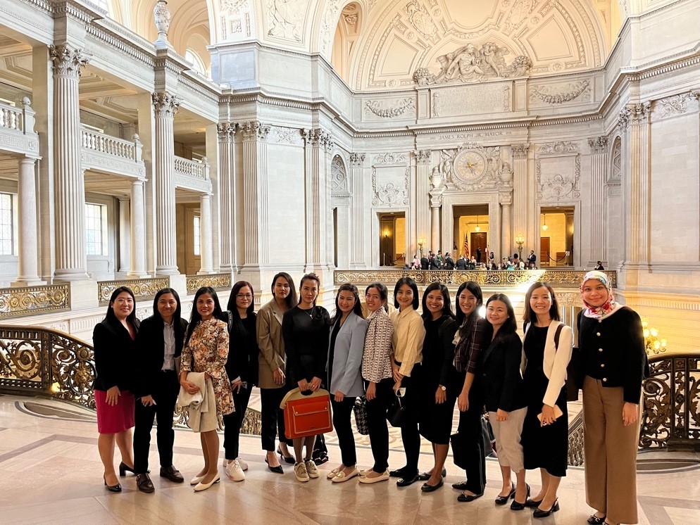 Emerging Leaders at the San Francisco Mayor’s Office in City Hall
