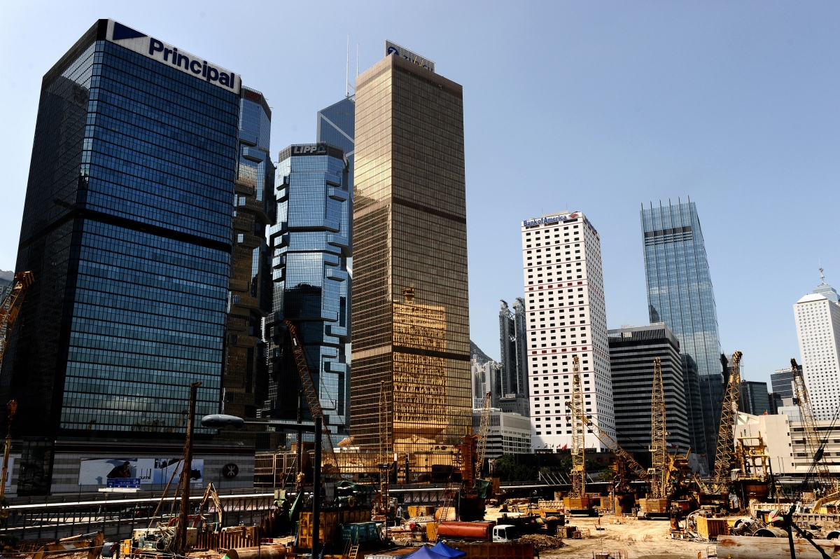 High rise buildings in Hong Kong. (Philippe Lopez/AFP/Getty Images) 