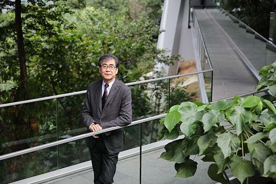 Fumio Nanjo, Chief Curator of "Imminent Domain: Designing the Life of Tomorrow," visited Asia Society Hong Kong Center in November 2012. 