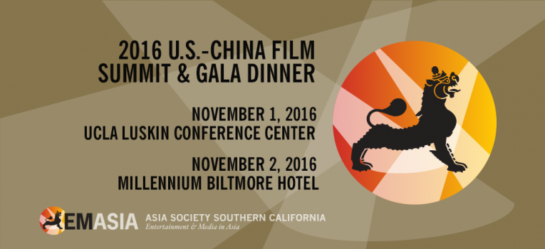 Asia Society Southern California Presents Seventh Annual U.S.-China Film Summit and Gala Dinner, Nov. 1-2