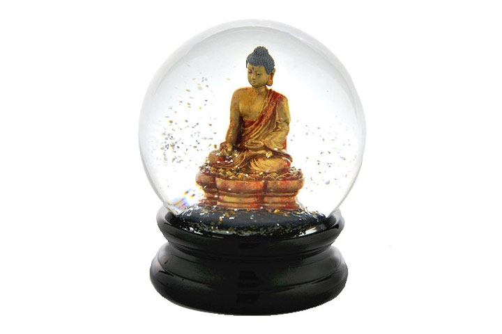 Buddha Snow Globe