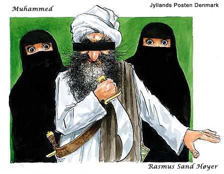 Caricatures of Prophet Mohammad in the Danish Jyllands-Posten (dannyman/Flickr)