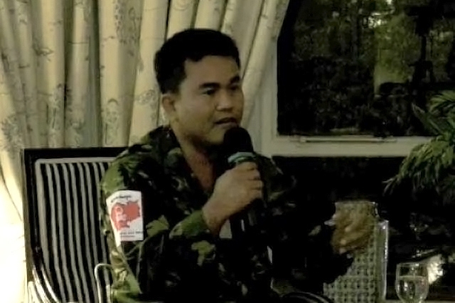 Aki Ra, founder of Cambodia Landmine Museum, on how he became a child soldier for the Khmer Rouge. (1 min., 50 sec.) 