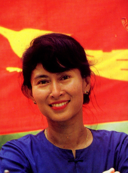Myanmar democracy leader, Auung San Suu Kyi