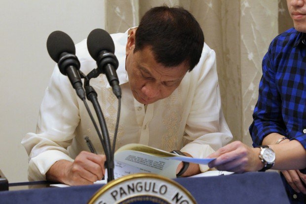President Rodrigo Duterte (photo credit: Philippine Daily Inquirer) 