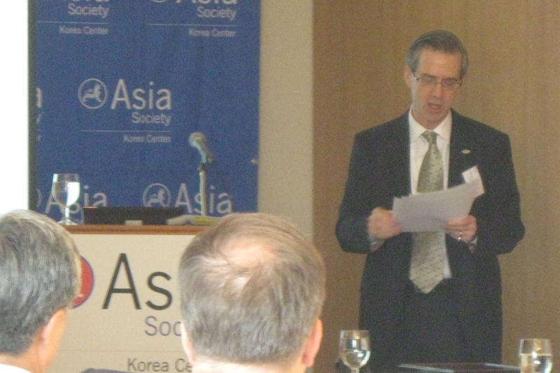 Stuart Solomon, Chairman of MetLife Korea at Asia Society Korea Center