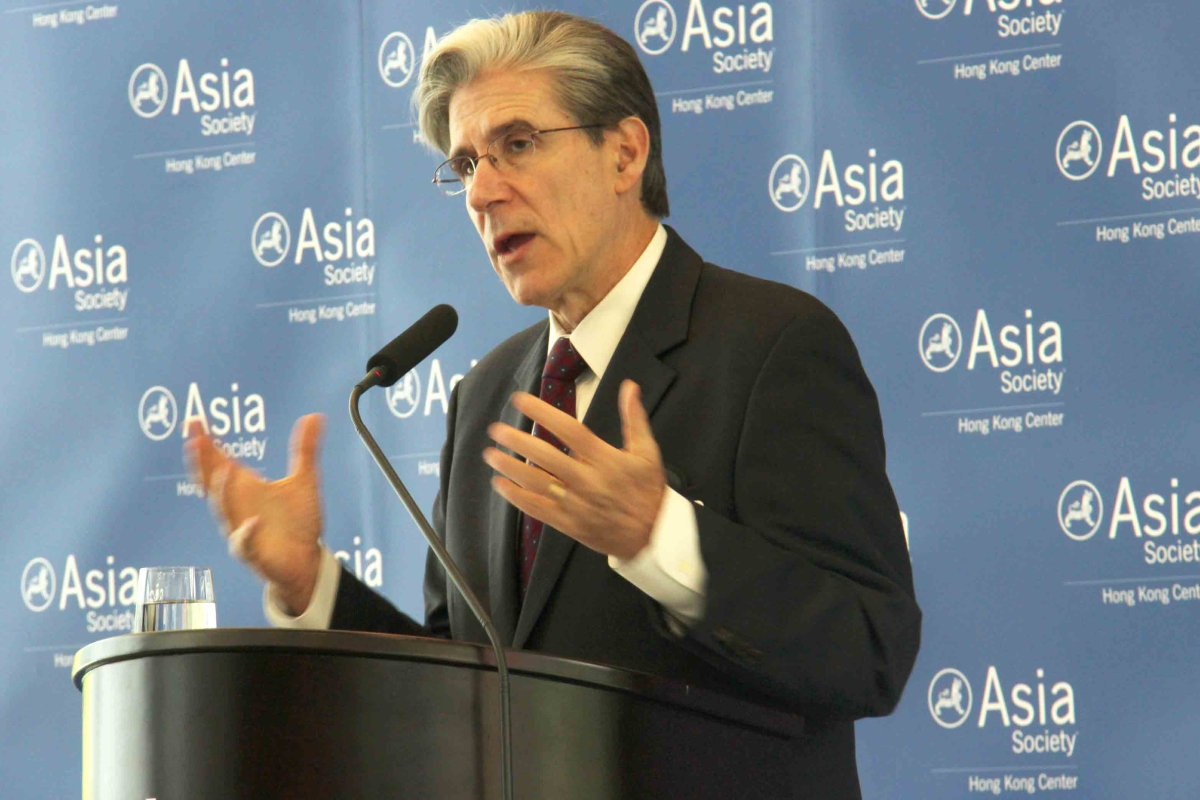 Dr. Julio Frenk at Asia Society Hong Kong Center on January 29, 2013. (Stephen Tong/Asia Society Hong Kong Center)