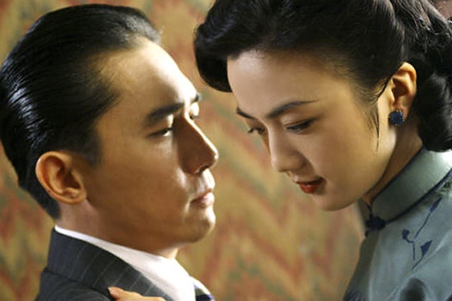 Tony Leung and Tang Wei in Ang Lee's Lust, Caution. (2007)