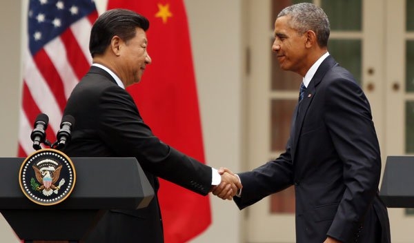 President Xi Jinping and President Barack Obama, September 2015/Reuters