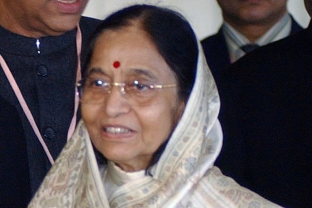 Indian President Pratibha Patil.
