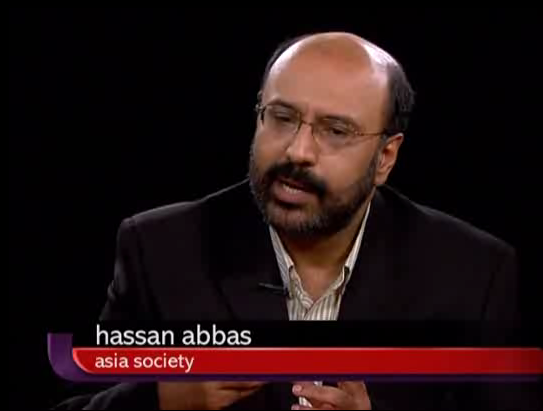 Asia Society Fellow and director of the society's Pakistan 2020 Study Group, Hassan Abbas, appeared on The Charlie Rose Show on June 1, 2011. 