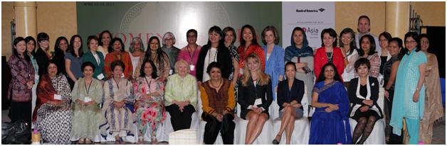 Attendees at Asia Society's fourth annual "Women Leaders of New Asia" summit in New Delhi, April 2013. (Asia Society India Centre)