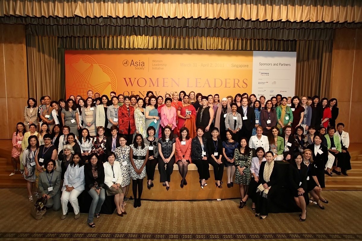 Delegates convene at the 2011 Women Leaders of New Asia conference in Singapore. (Asia Society) 