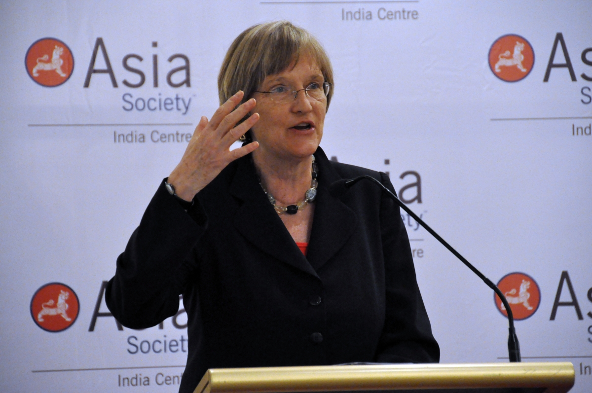 Harvard University President Drew Gilpin Faust at Asia Society India Centre