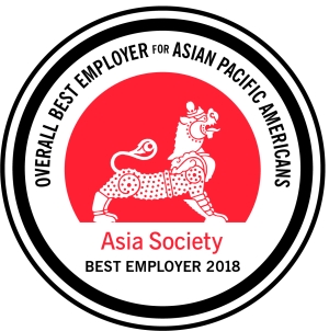 2018 Best Employer for Asian Pacific Americans Medal