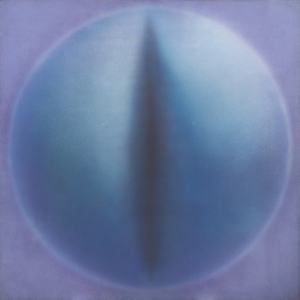 Hon Chi-fun, Chasm Forever, 1971, Acrylic on canvas, 188 x 188 cm. 韓志勳，《恆淵》，1971，塑膠彩布本，188 x 188厘米。