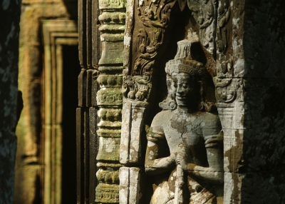 Attention to detail is a signature of the historic architecture of Angkor, Cambodia on October 29, 2013. (Ricardo Sosa/Flickr) 