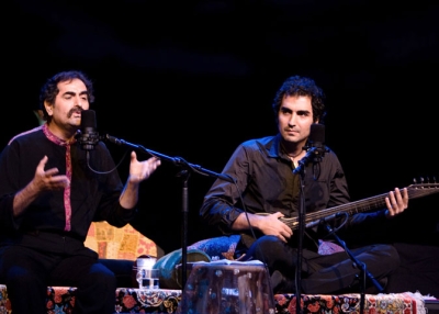 Shahram and Hafez Nazeri. (Navid Soheillian)