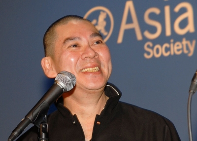 Tsai Ming-Liang at the Asia Society in Nov. 2009. (Barbara Nelson)