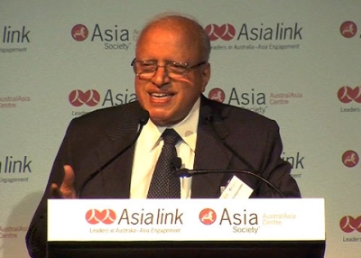 M.S. Swaminathan discusses sustainable agriculture in Melbourne on June 3, 2010. (2 min., 37 sec.)