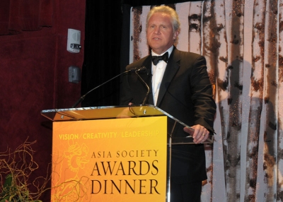 General Electric CEO Jeffrey Immelt at Asia Society's 2010 Awards Dinner in New York on Nov. 16, 2010. (Elsa Ruiz/Asia Society)