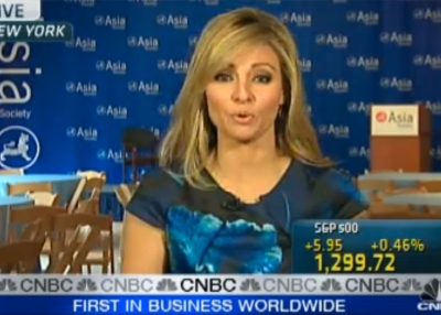 CNBC's Amanda Drury reporting live from the Asia Society in New York on Wednesday, March 23, 2011.